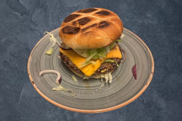 109. Amerikansk Barbeque Burger