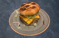 109. Amerikansk Barbeque Burger