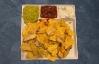 85. Nachos de Pollo
